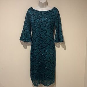 Sparkle lace dress